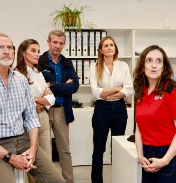 Los reyes visitan hoy Galicia, otro de los territorios afectados por los [...]