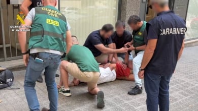 Así detuvo la Guardia Civil a un peligroso narco huido de la Justicia italiana