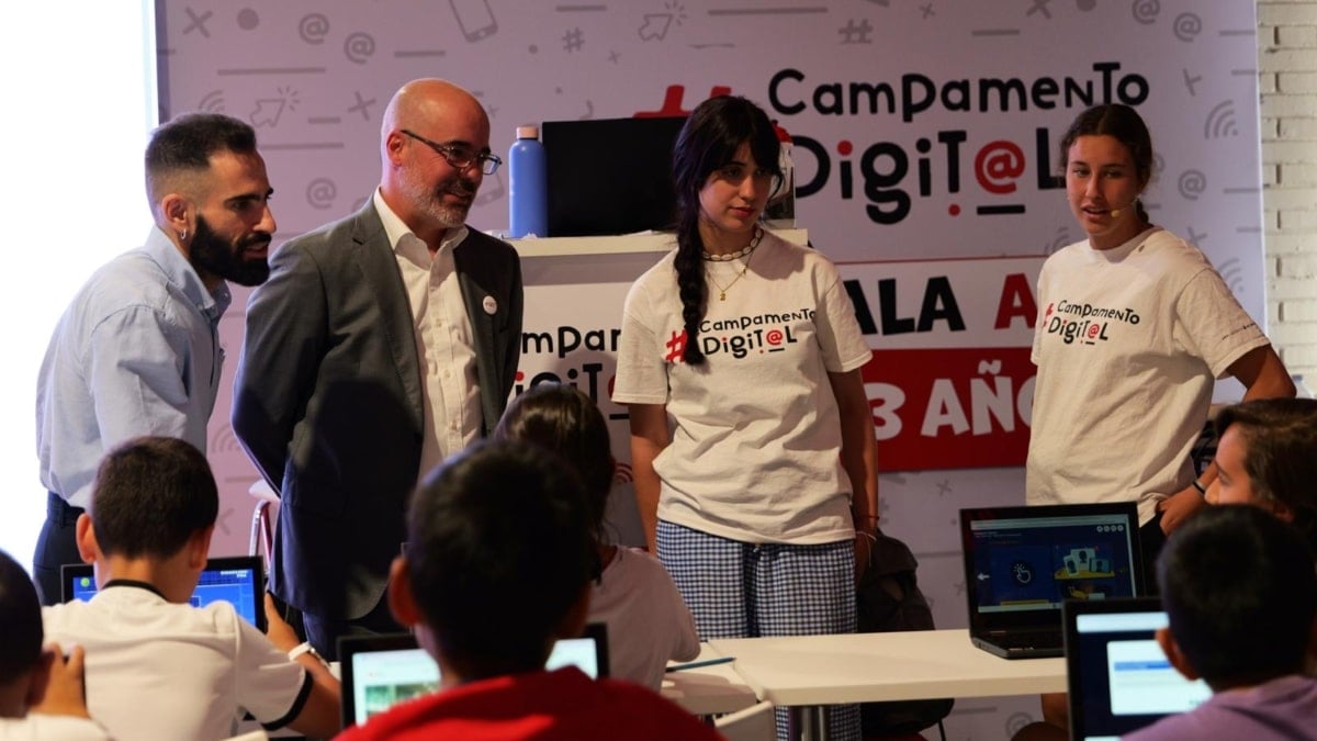 Campamento Digital forma este verano a 100.000 niños, niñas y Jóvenes en el uso seguro y responsable de la tecnología 
