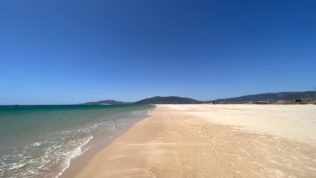 Playa de Los Lances de Tarifa (Cádiz).