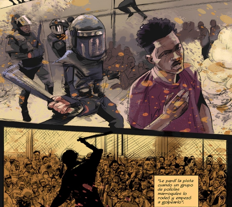'Los nadie': un cómic contra las tumbas sin nombre de la frontera con Marruecos