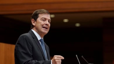 Mañueco invita a los grupos a no hacer "cálculos políticos": "No es el momento de sacar rédito con los incendios"