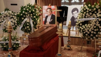 El último adiós a Manuel de la Calva, en imágenes