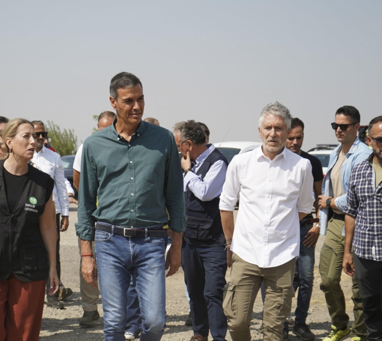 Marlaska insiste en que el Gobierno dio a las comunidades "todos los medios" contra los incendios "desde el minuto uno"