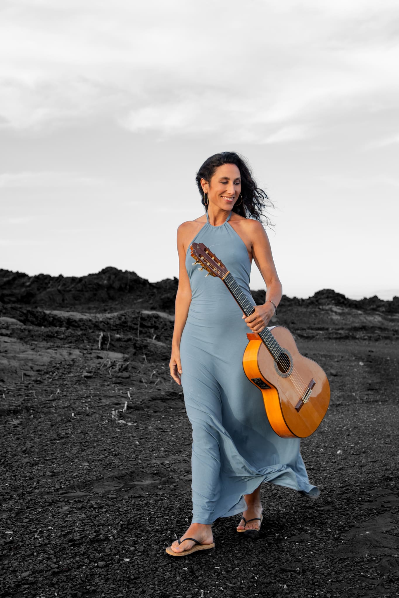 Marta Robles, guitarrista y líder de Las Migas.