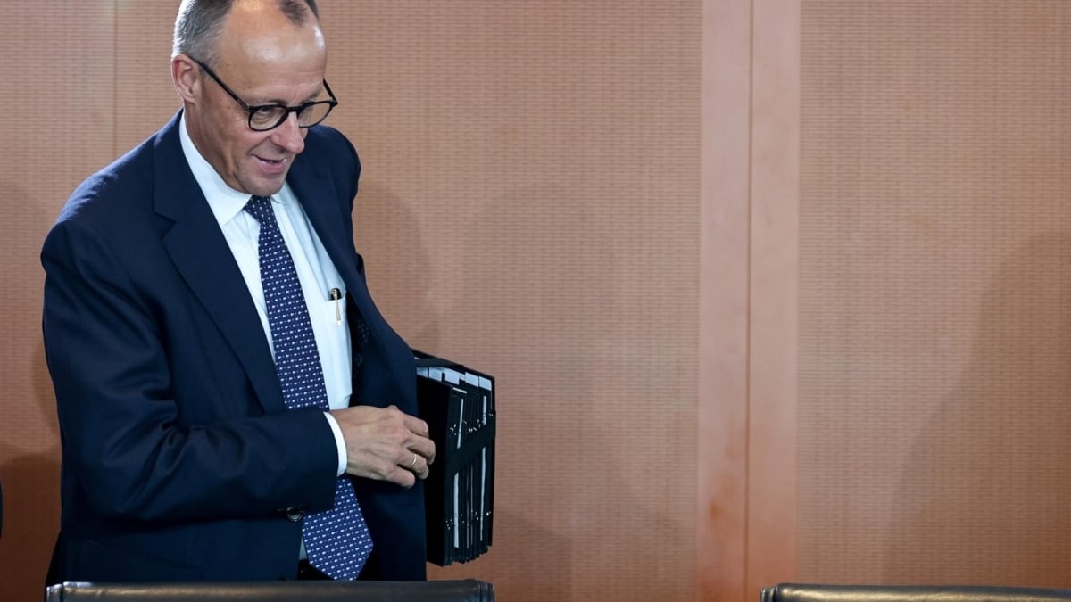 El canciller federal alemán, Friedrich Merz, en Berlín