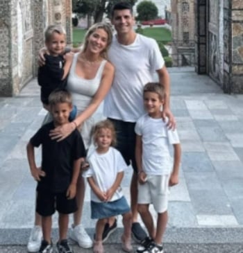 Álvaro Morata comparte imágenes de su nueva etapa con Alice Campello y [...]