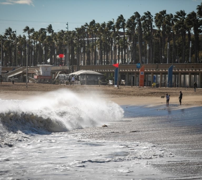 Alerta amarilla por oleaje en seis provincias del norte, inestabilidad en Baleares y en el litoral de Cataluña este viernes