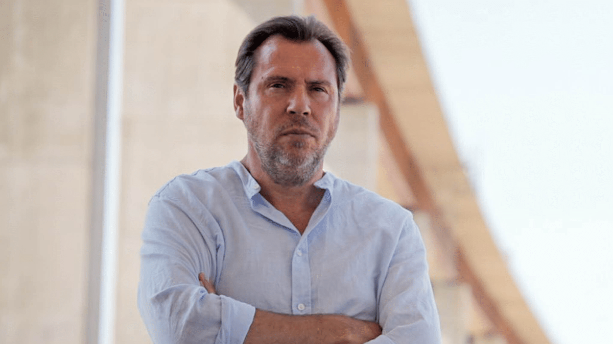 El ministro de Transportes, Óscar Puente, el pasado miércoles en Almería.