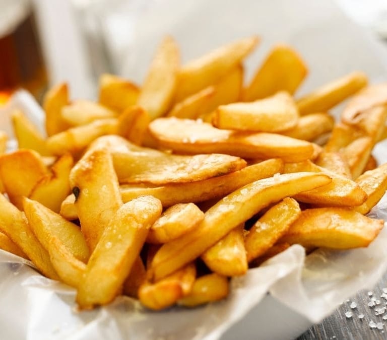 Esto es lo que le pasa al cuerpo si comes patatas fritas de forma habitual