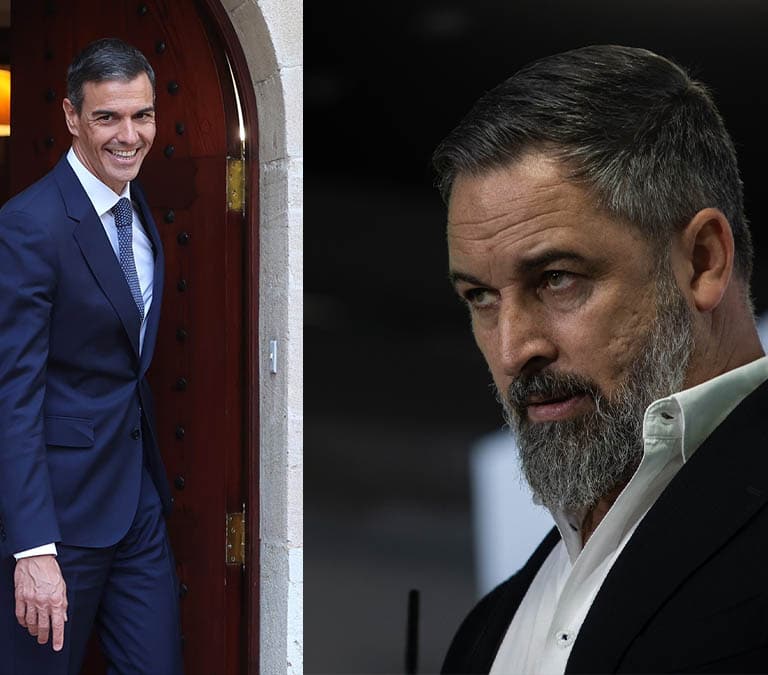 Si sólo tuviera estas dos opciones, a quién votaría: ¿Sánchez o Abascal?