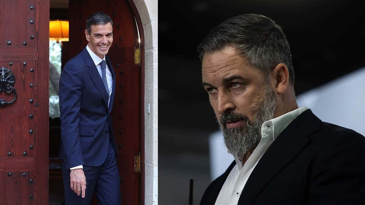 Pedro Sánchez y Abascal.