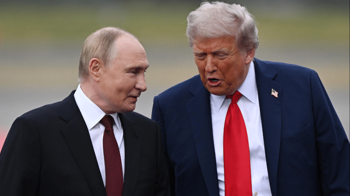 Putin y Trump en Alaska.