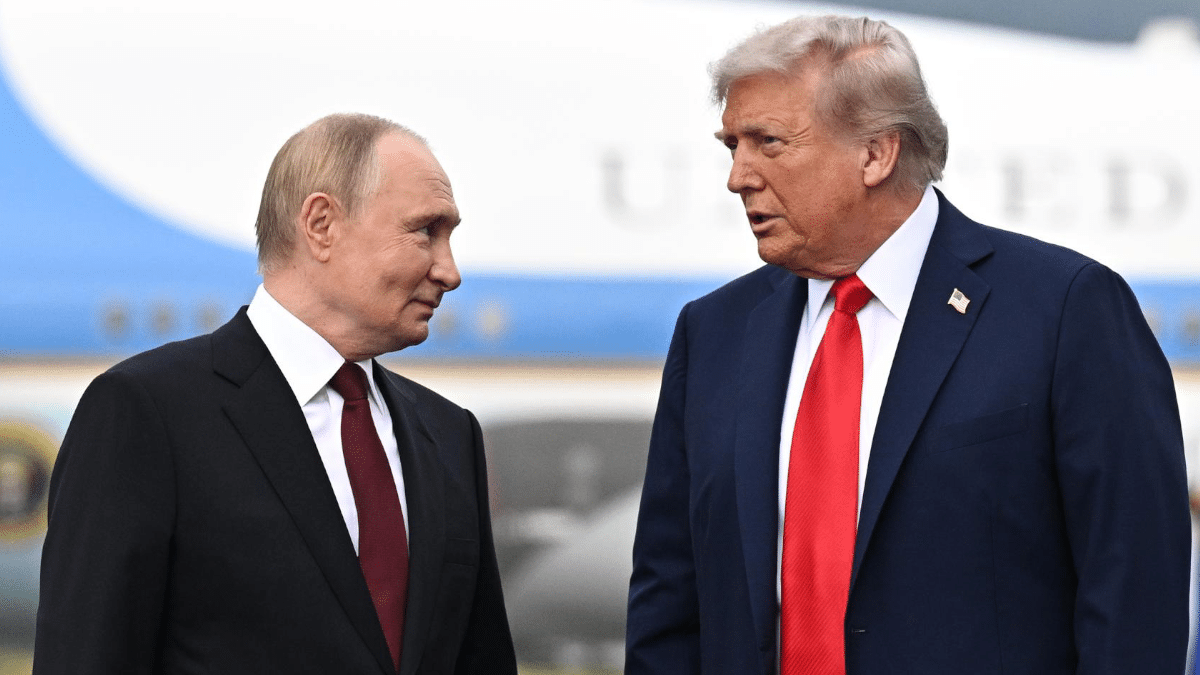 Putin y Trump en Alaska.