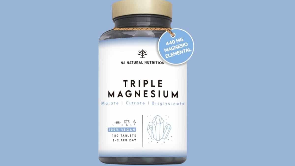 Triple Magnesio de N2 Natural Nutrition