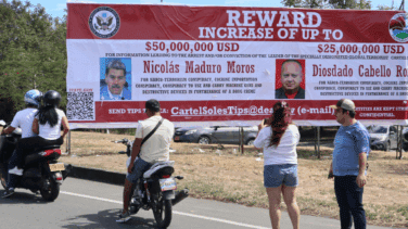 EEUU coloca un 'Se Busca' contra Maduro y Cabello en la frontera de Colombia con Venezuela