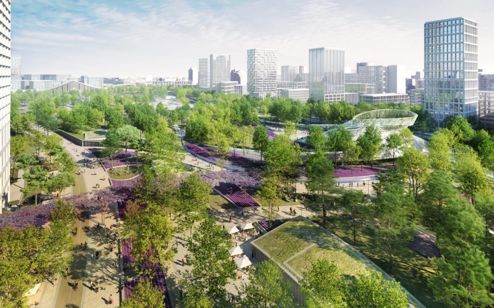 El Parque Central será uno de los símbolos de Madrid Nuevo Norte, una impresionante zona verde de 13 hectáreas