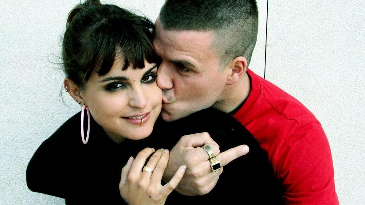 Verónica Echegui y Dani Martín fueron 'novios' en la película de Bigas Luna 'Yo soy la Juani' (2006)