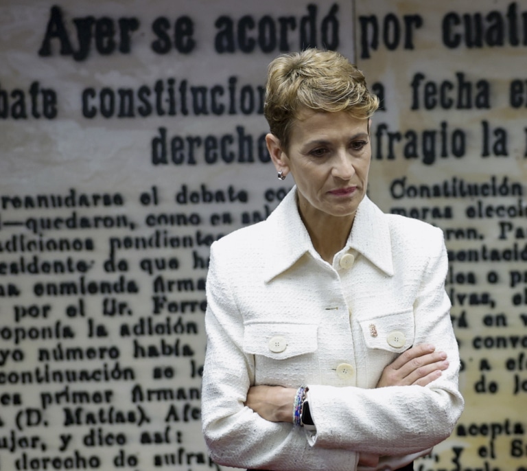 Chivite: “No tengo ningún miedo a Cerdán, ni a Koldo ni a lo que salga de sus audios”