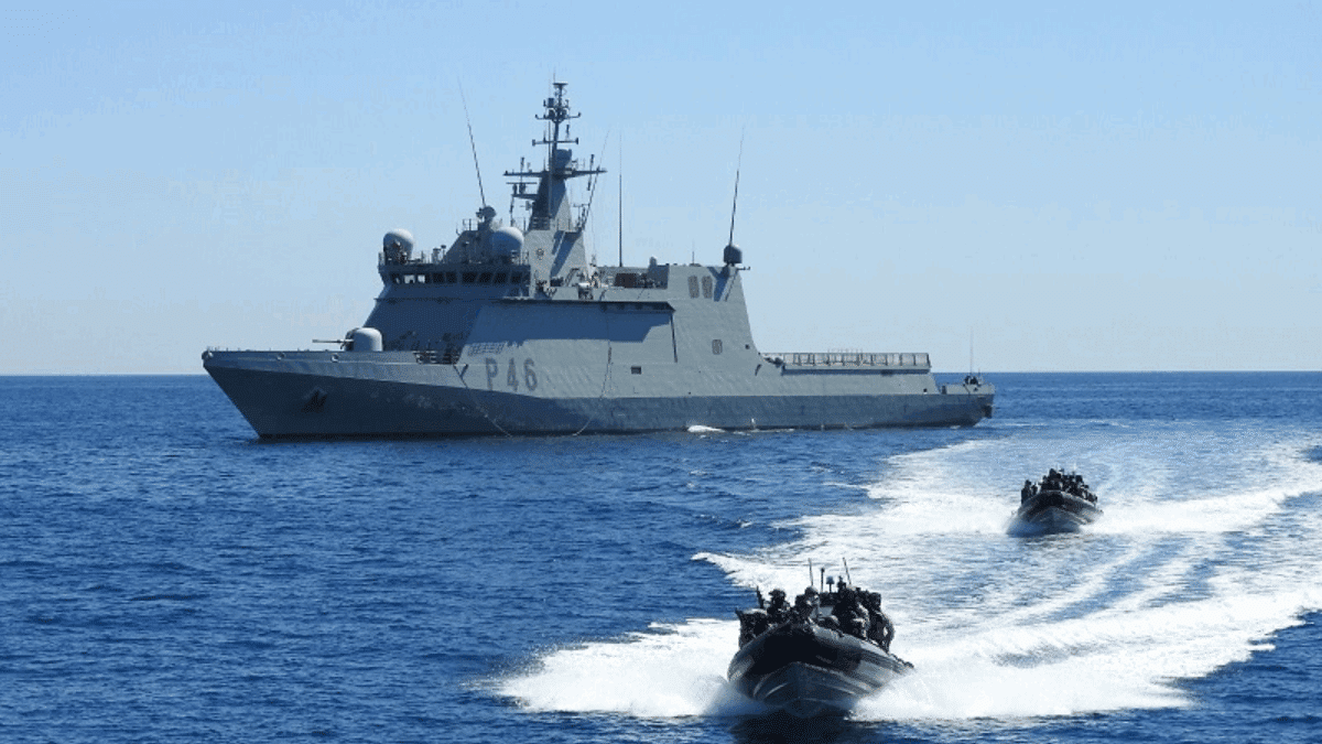 La Armada contrató hace un mes el mantenimiento de los cañones israelíes de la patrullera que auxiliará a la flotilla de Gaza