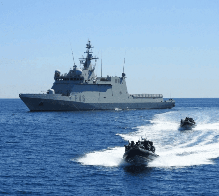 La Armada contrató hace un mes el mantenimiento de los cañones israelíes de la patrullera que auxiliará a la flotilla de Gaza