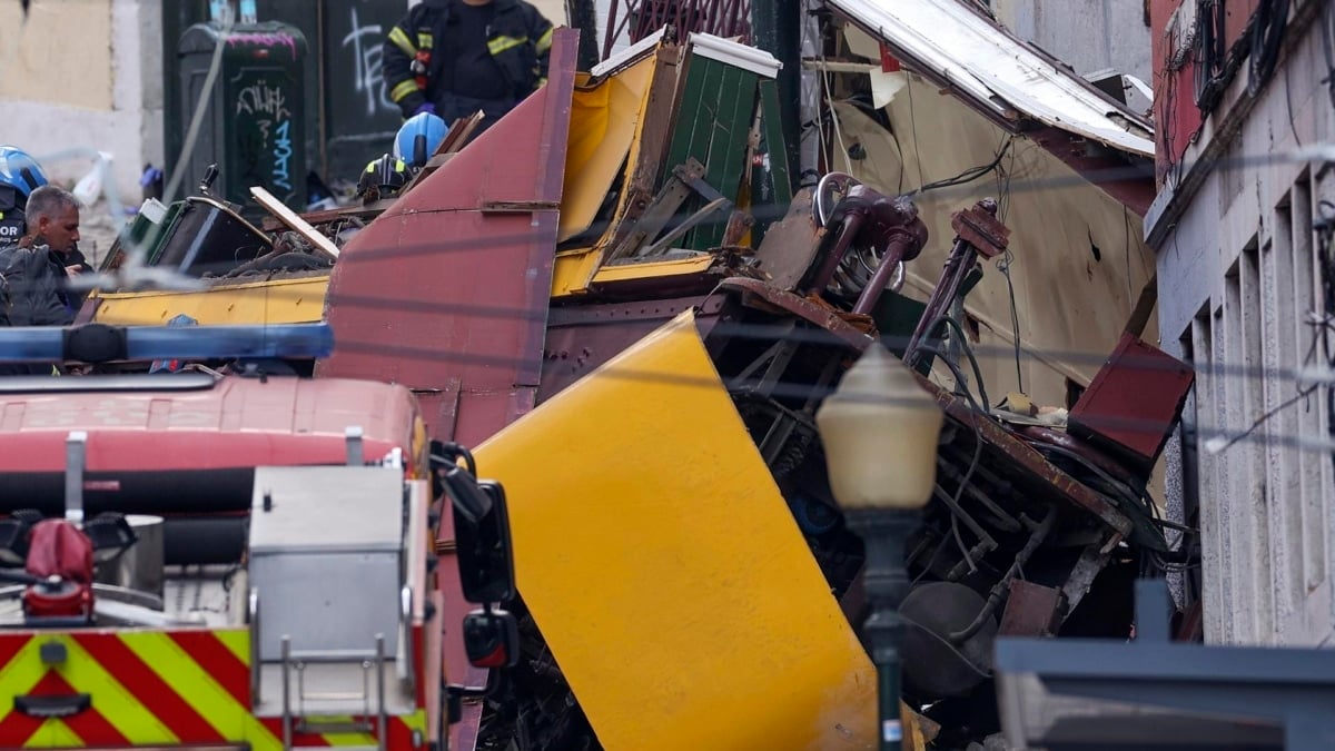 Al menos 15 muertos en un accidente de funicular en Lisboa