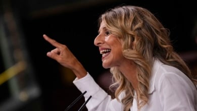 Cuando Yolanda Díaz metió el "miedo" en el cuerpo al PSOE
