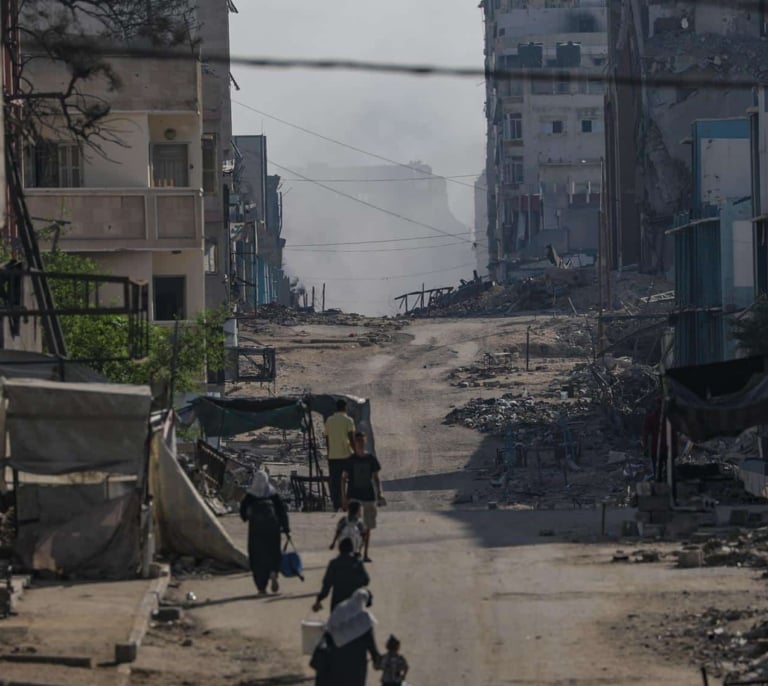 La guerra de guerrillas en Ciudad de Gaza que puede complicar los planes de Netanyahu