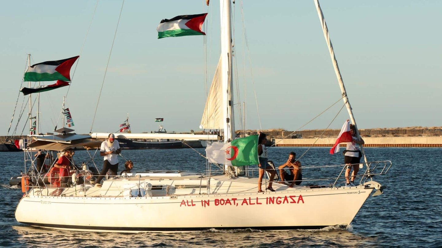 Israel se prepara para atacar la flotilla hacia Gaza acusándola de estar vinculada a Hamás