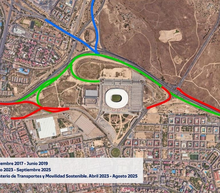 La 'Ciudad del Deporte' del Atlético de Madrid mejora la movilidad y los accesos del barrio de San Blas