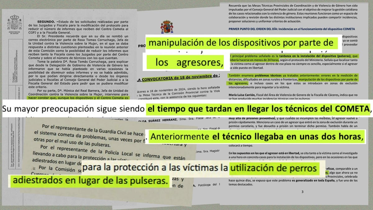 Al menos 9 provincias registraron quejas de jueces y fiscales por el mal funcionamiento de las pulseras antimaltrato