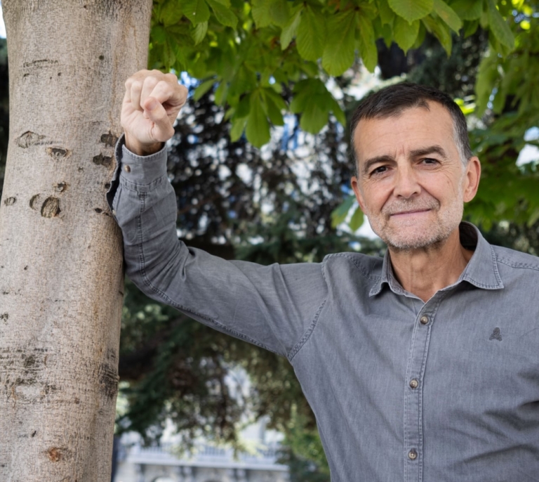 "No he venido para ser candidato, pero luego la vida va por derroteros que uno no pensaba"