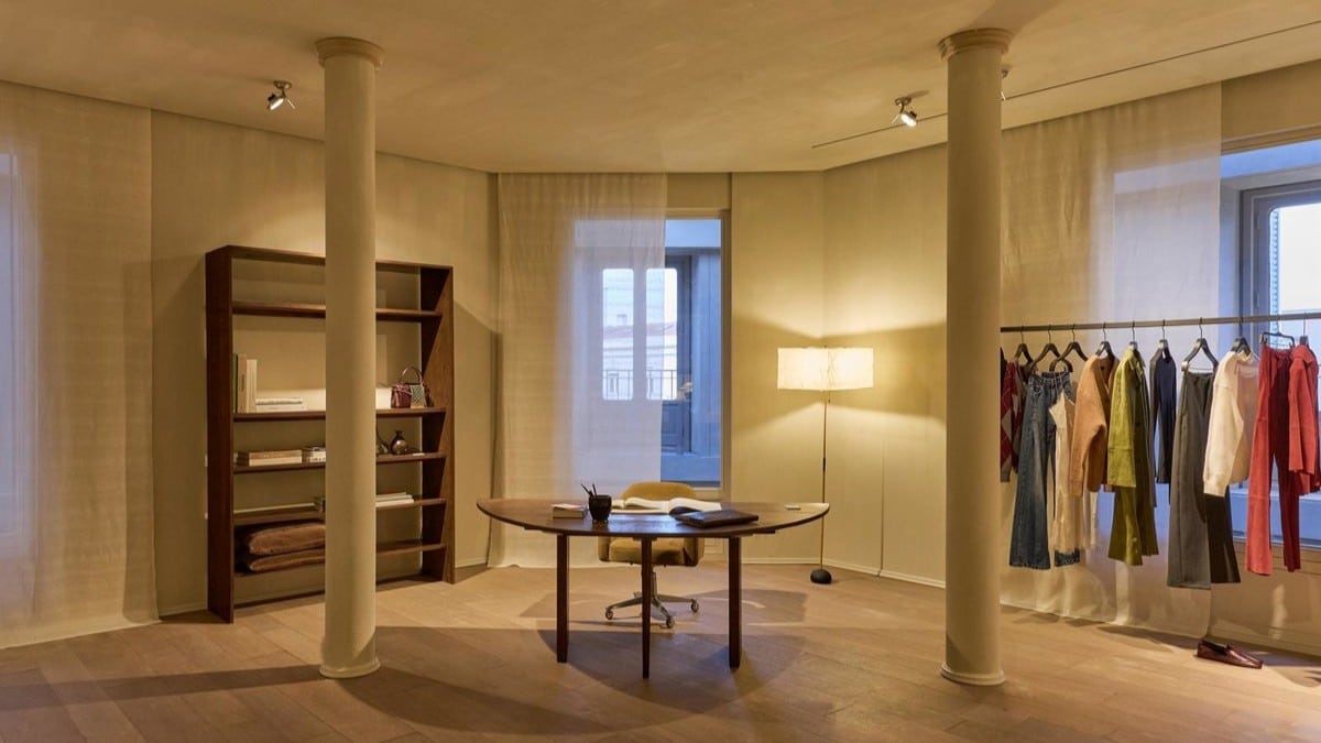 Un rincón de El Apartamento del Zara de Serrano.