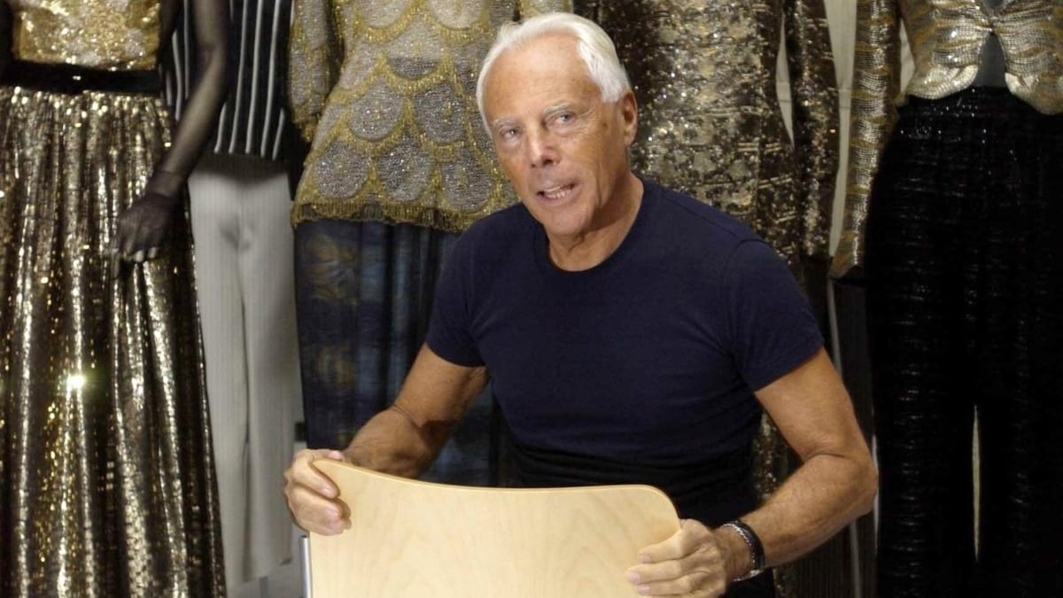 Giorgio Armani.