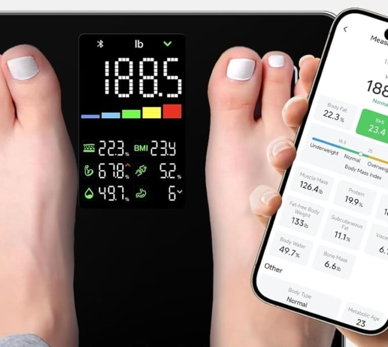 Controla tu salud de manera sencilla y precisa con esta báscula que mide hasta 14 parámetros por menos de 40€