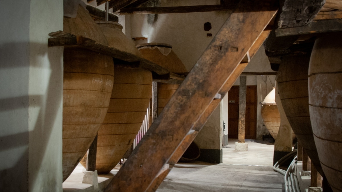 La Bodega Jesús del Nero, en Chinchón, se ubica en un edificio de más de 150 años de antigüedad
