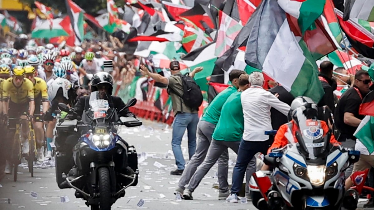 La victoria de la 11ª etapa de La Vuelta queda vacante por las protestas de activistas propalestinos