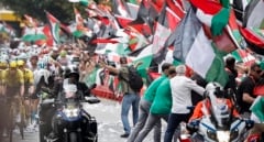 Un movimiento abertzale que llamó a boicotear la Vuelta en apoyo a Palestina tenía su web alojada en un servidor israelí