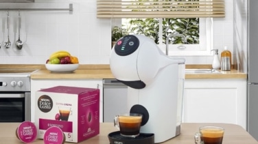Prepara más de 30 bebidas diferentes con esta cafetera de cápsulas Krups de forma rápida y sencilla por sólo 64€