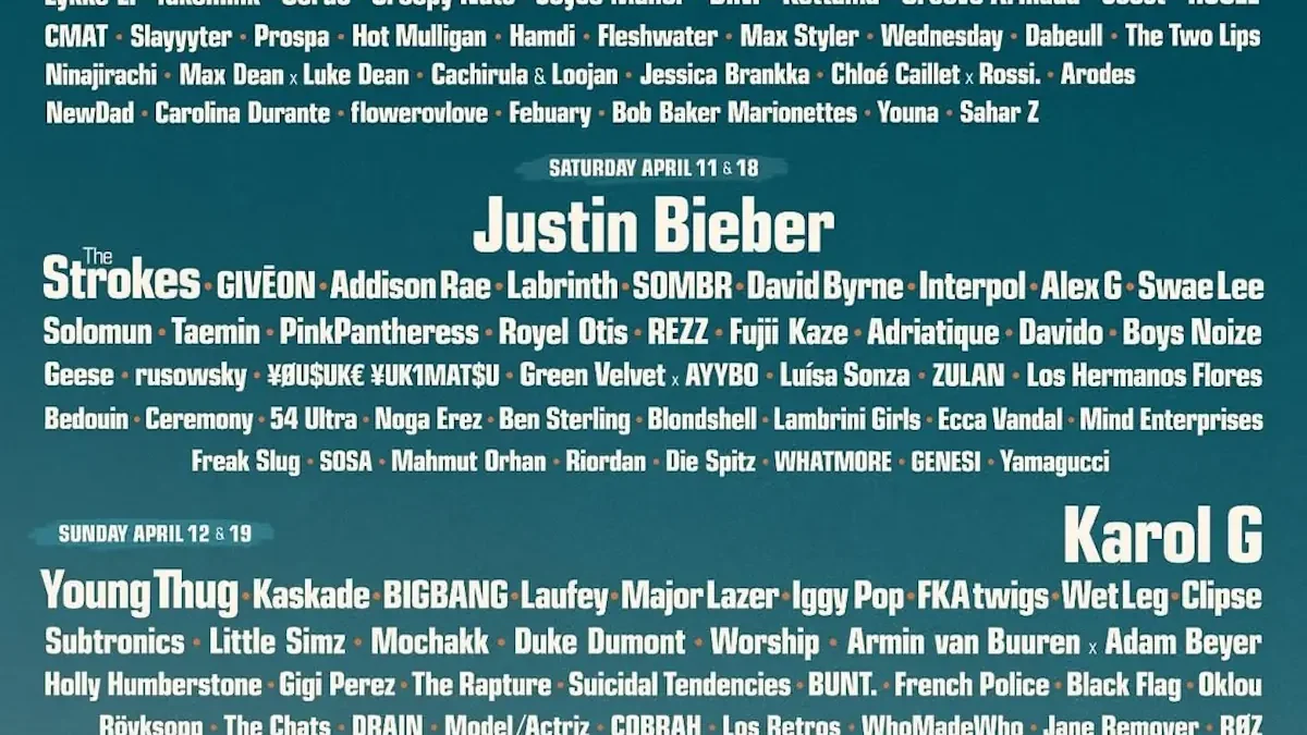 Cartel Coachella 2026