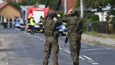 Cazas europeos defendieron a Polonia de un ataque ruso "sin precedentes"