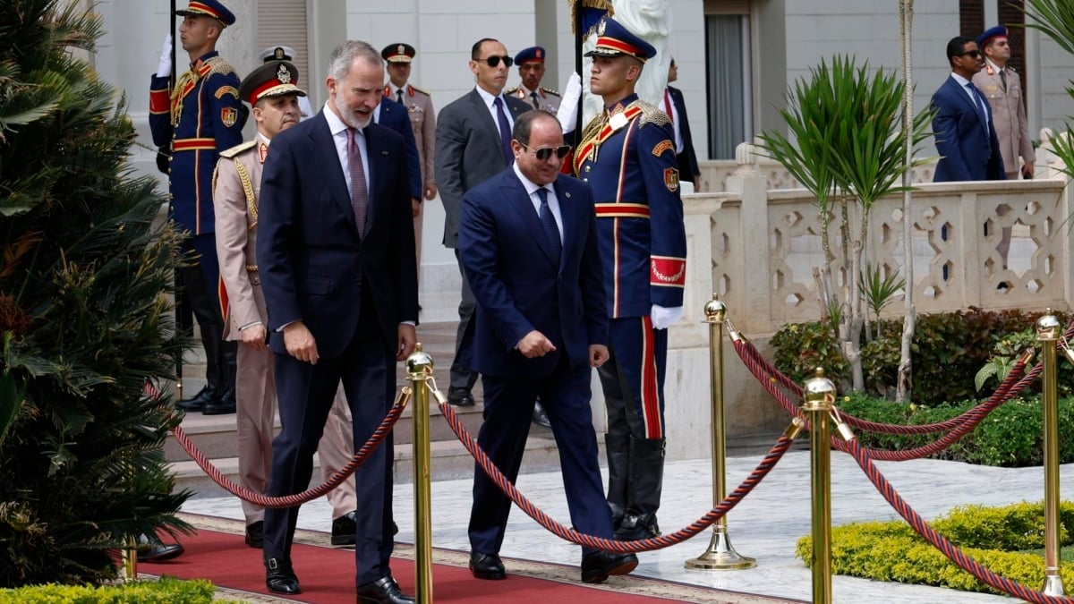 Felipe VI y Letizia en el 'reino' del terror de Abdelfatah al Sisi