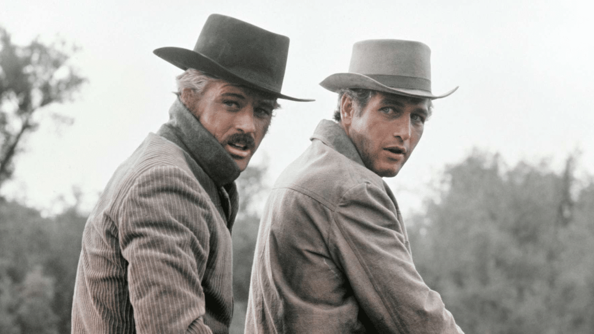 Robert Redford y Paul Newman en 'Dos hombres y un destino'.