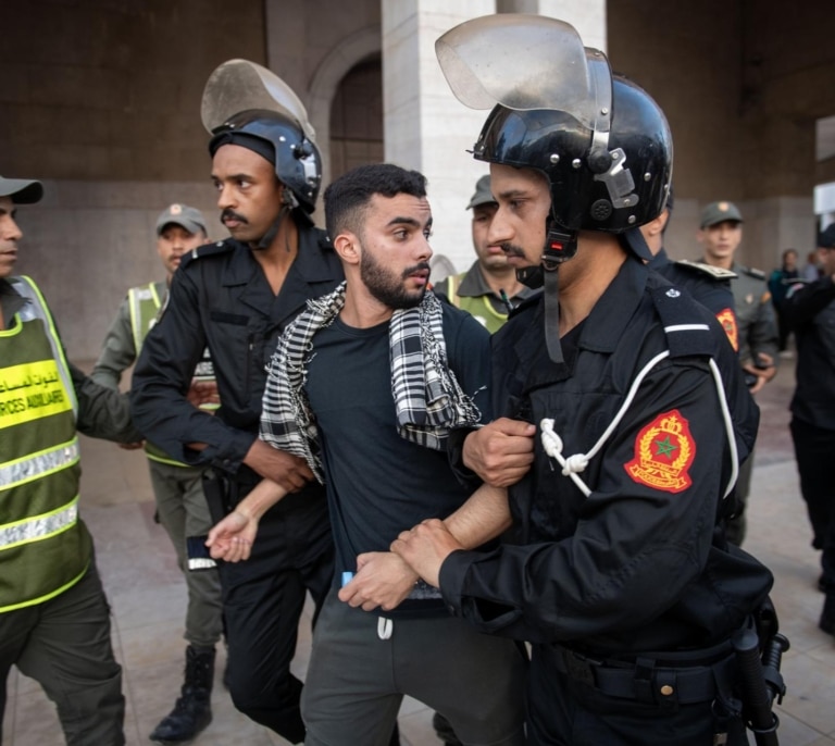 Los jóvenes toman las calles de Marruecos en las mayores protestas de los últimos años: “No queremos el Mundial; queremos hospitales”