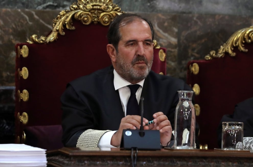 El magistrado Andrés Martínez Arrieta actual presidente de la Sala de lo Penal