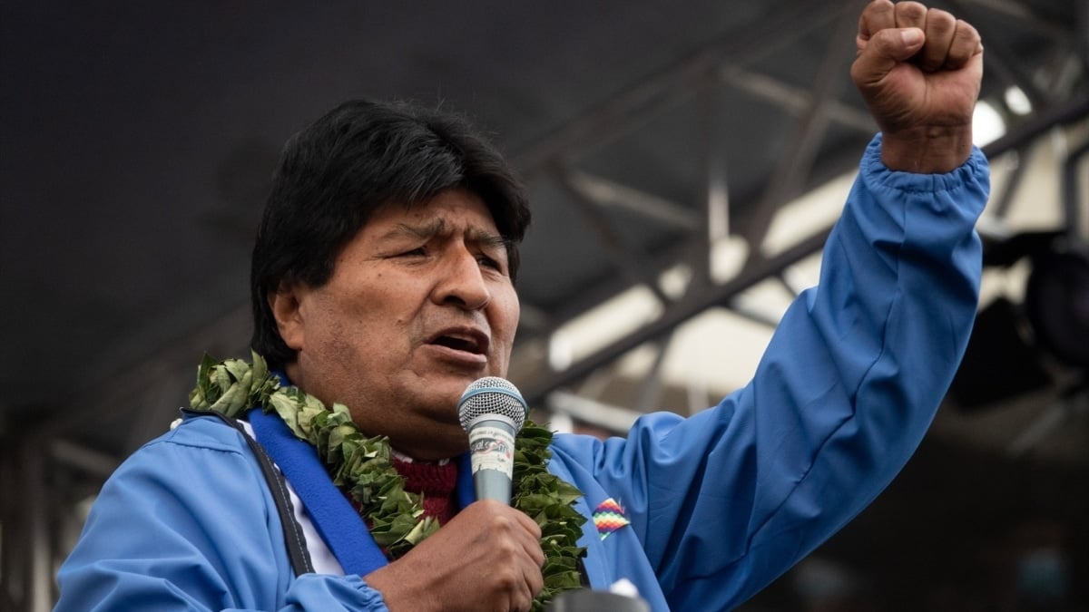 Foto de archivo de Evo Morales, expresidente de Bolivia