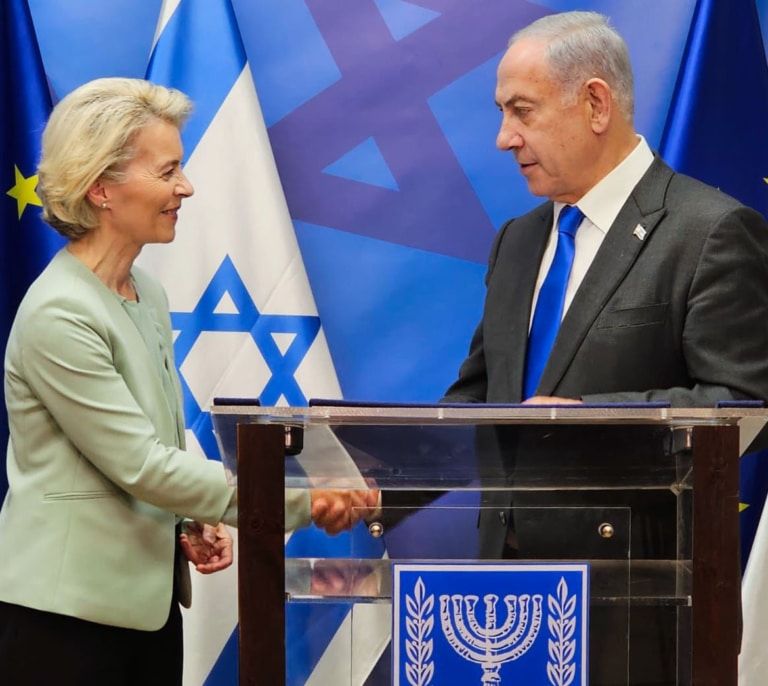Von der Leyen anuncia la suspensión del acuerdo comercial de la Unión Europea con Israel
