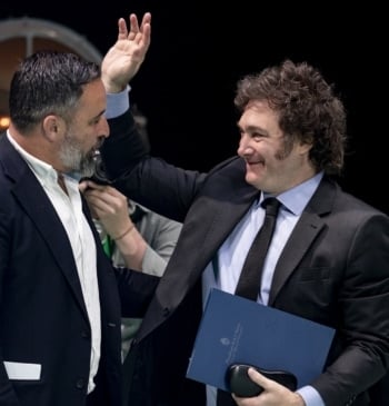 Javier Milei vuelve a España de la mano de Vox