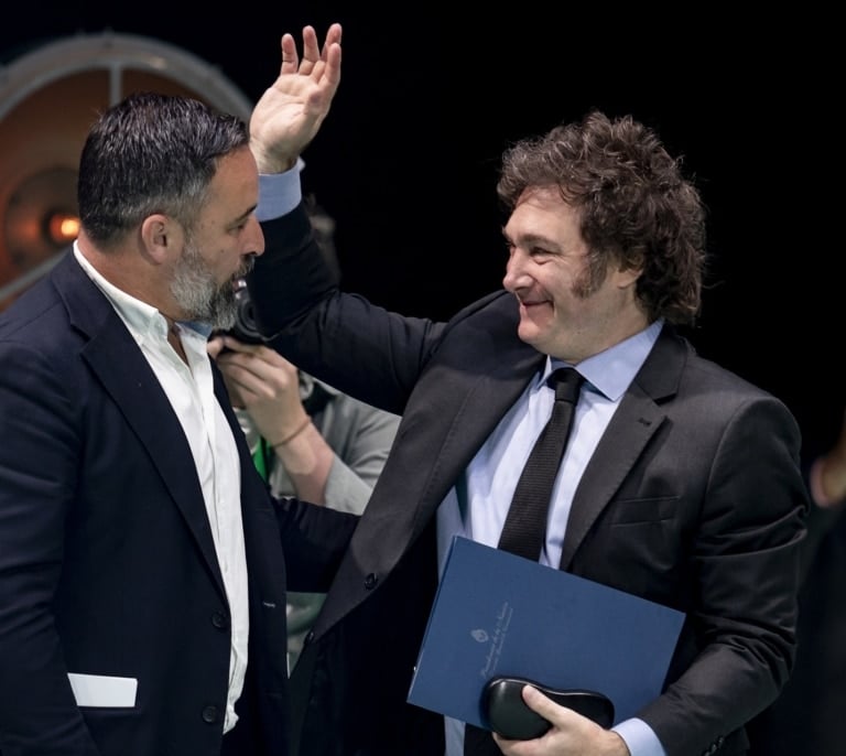Javier Milei vuelve a España de la mano de Vox