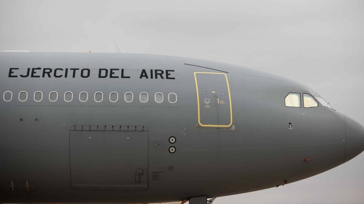 Un Airbus A330 del Ejército del Aire y del Espacio.